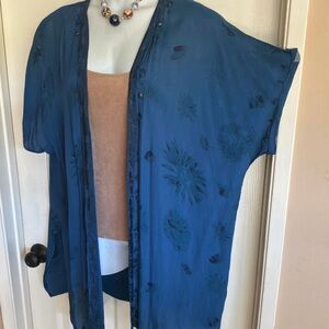 NWOT..Boho embroidery duster